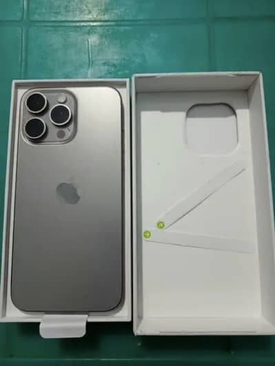iphone 15 pro max natural titanium PTA approved
