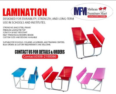 Kids Furniture - Study Furniture - Desk Benches - kids