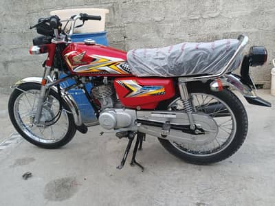 Honda CG125 model 2025 lush condition Islamabad register