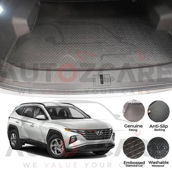 Hyundai Tucson China Rexine Custom-Size Trunk Mat - Model 2020-2024