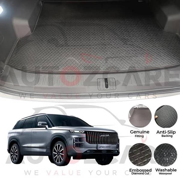 Jaecoo J7 China Rexine Custom-Size Trunk Mat - Model 2025
