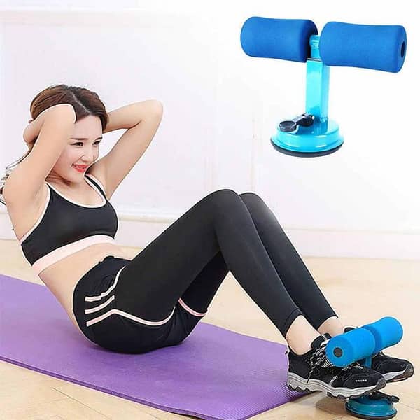 Sit Up Bar for Fitness - Abdominal Trainer, Exercise Stand, and Suction Workout Equipment