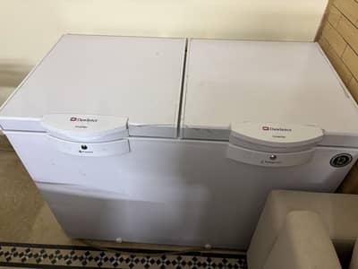 Dawlance double door convertible deep freezer/refrigerator unit