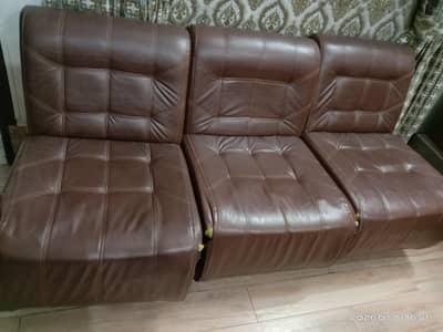 4 single sofas
