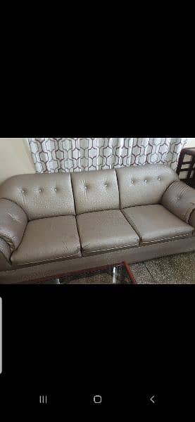 5 seatr sofa in. good condition shifting reason for sale