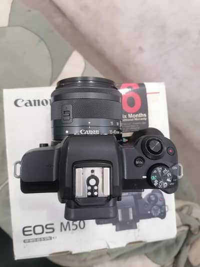 Canon EOS M50 Mark 1 I 4K Mirrorless Camera