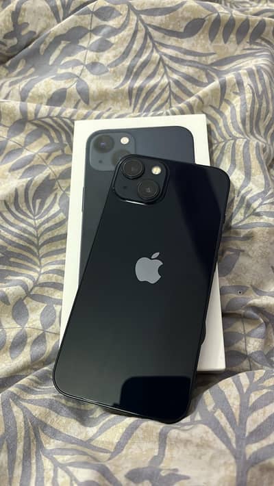 Used Iphone 13 jv | with box | in official warranty