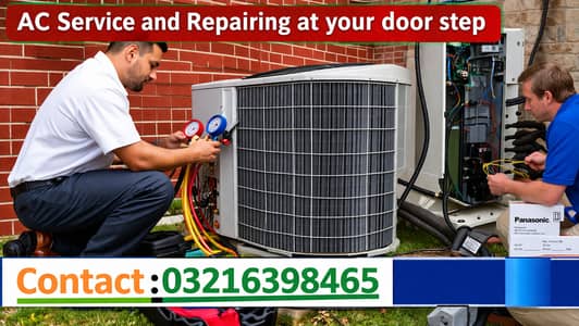 AC Service, Gas Filling (R22/R410/R32) & Installation Expert,Repairing