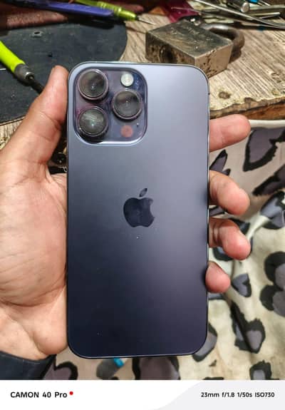 I phone 14 pro max non pta 6 months sim working dual esim LLA