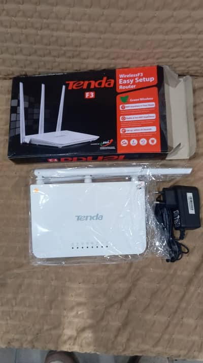 Tenda Router F3 for Sale (Brand New)