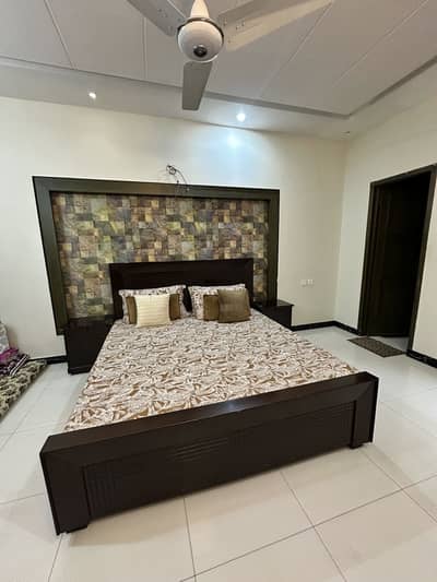 Brand New Type Bed with side tables & dressing