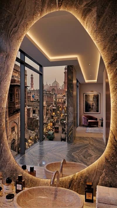 Luxury backlit mirror