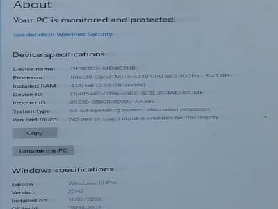 I3 3 Generation mini PC + 4gb ram ddr3