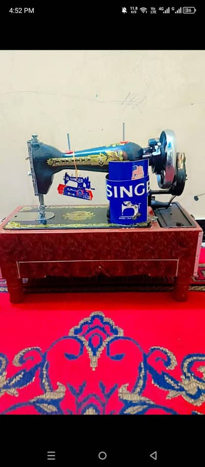 Original Singer with Cover . . 10 saal warranty