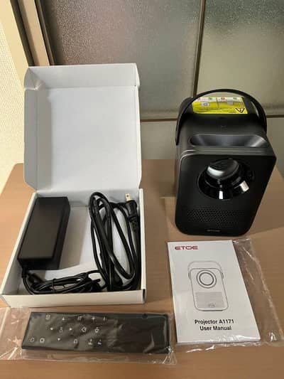 ETOE D2 EVO 4K supported full android  HD projector UK imported