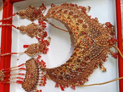 Bride barat Kundan full Jewelry set 1 time use only for sale