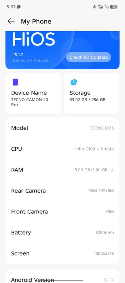 camon 40 pro available for sell