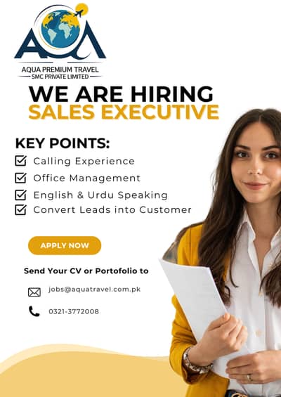 Female staff Required for Travel Agency