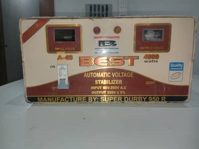 7000 WATTS and 4000 WATTS 2 Low Voltage Stabilizer Pure Copper
