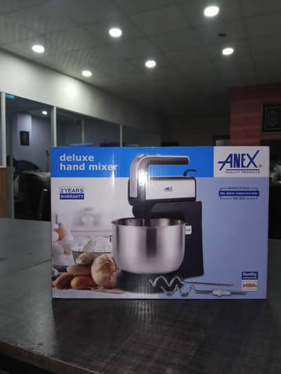 AG-822 Deluxe Hand Mixer with Bowl