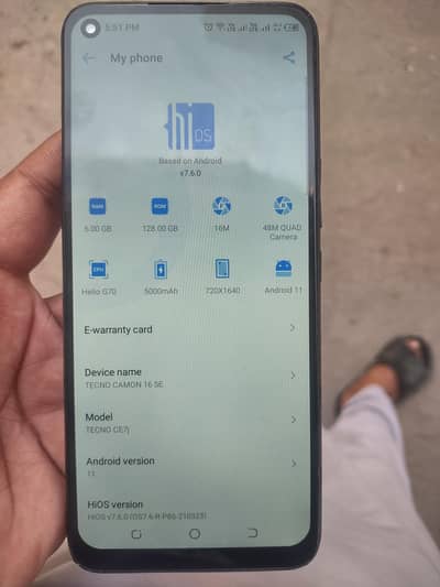 tecno camon 16 se pta aprove dual sim all ok
