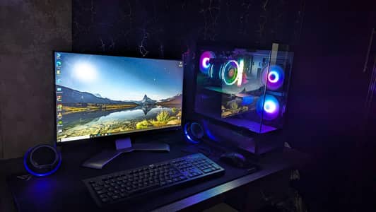 Gaming setup fulll