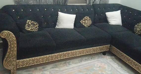 sofa L shape excellent condition