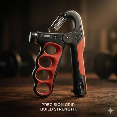 adjustable hand gripper 5-100kg  with smart counter