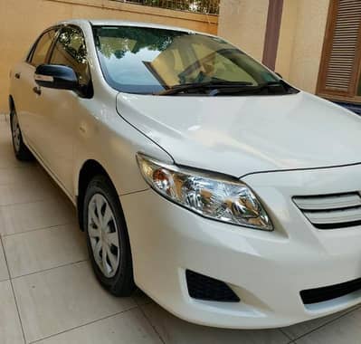 Toyota corolla xli 2009 body totally genuine paint 100%