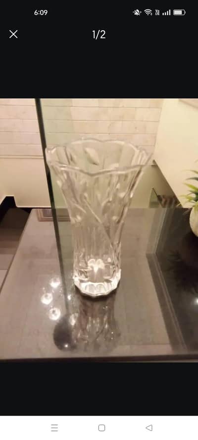 glass vase