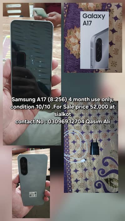 Mobile Samsung A17  For Sale