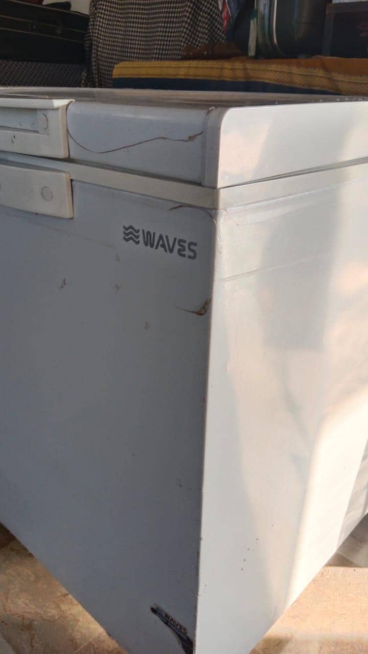 اسلم علیکم ویوز کمپنی کا فریزر .   ٹوٹل جینین  وارنٹی کارڈ گم ھے  رابط 12