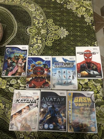 Wii Nintendo games