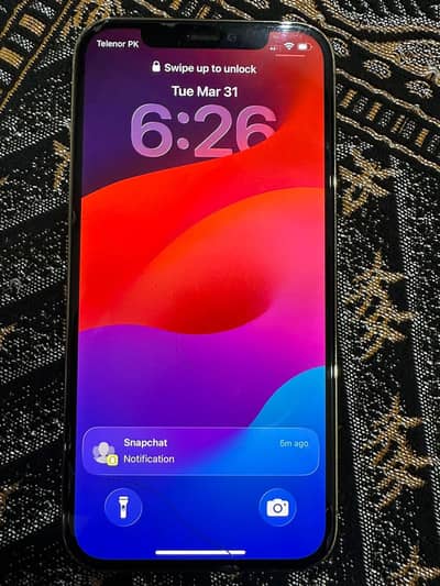 12 pro Non PTA Golden Color