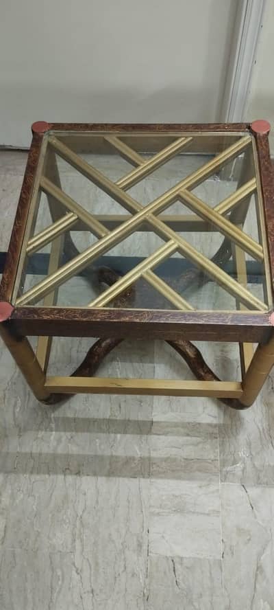 2 Side tables wooden for sale