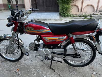 Hi Speed 70cc 2020 – Islamabad Number | 10/10 Condition | First Owner