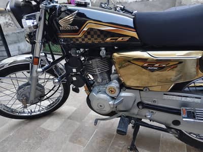 Honda Cg 125 Self Edition Gold 2024/2025