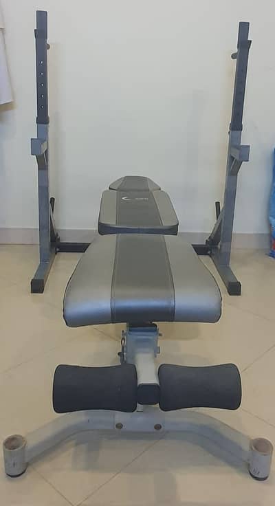 Complete Heavy-Duty Home Gym Setup (Over 180kg Total Weight)