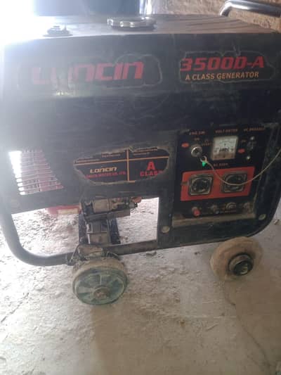 Loncin 3500-A Generator for Sale (3.5 KVA) – Good Condition