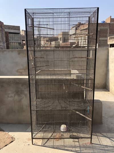 4 portion fixed cage