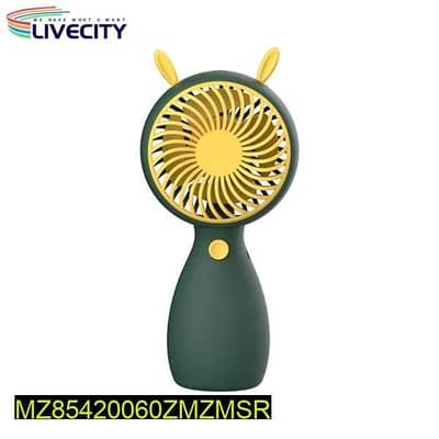 Portable hand fan