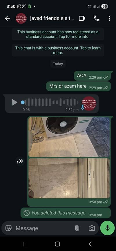 General ac in very good condition