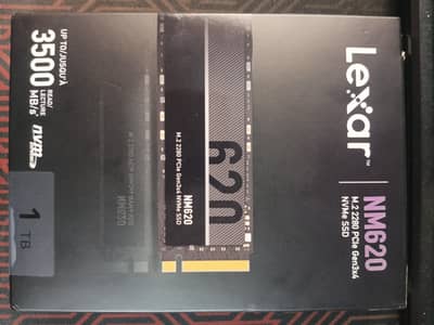 Lexar  NM620 M. 2 2280 PCle Gen 3*4 NVME SSD.