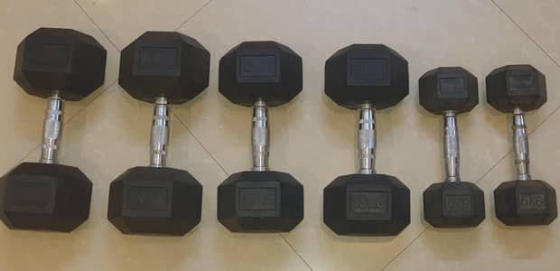 Complete Heavy-Duty Home Gym Setup (Over 180kg Total Weight)