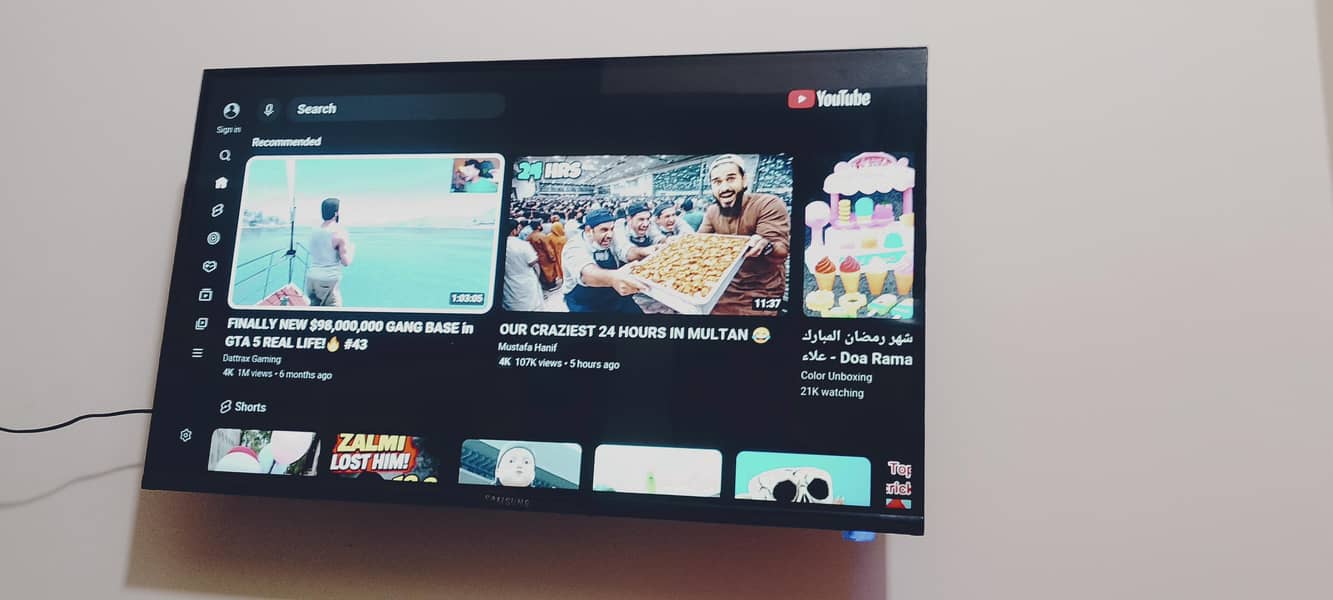 Smart LED TV Android 1