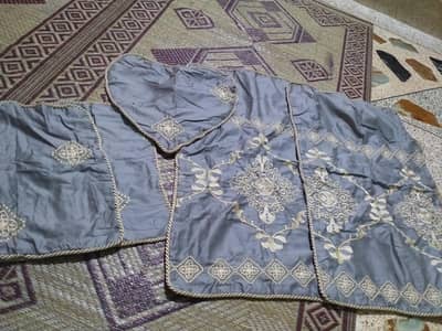embroidery bed sheet