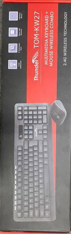 Thunder wireless keyboard and mouse