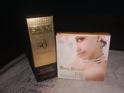 omelie Paris foundation and face powder only touch bb