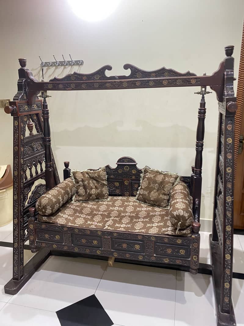 bed set with a swing 2