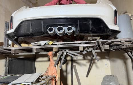 Civic type r back bumper